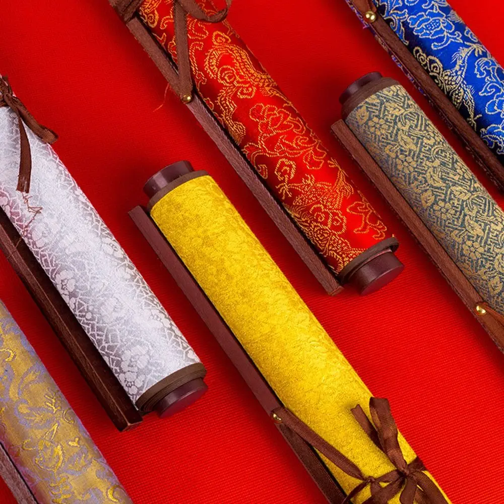 Water Writing Cloth Chinese Calligraphy Painting Supplies Thickened Scroll Rice Character Grid Beginner Brush Calligraphy