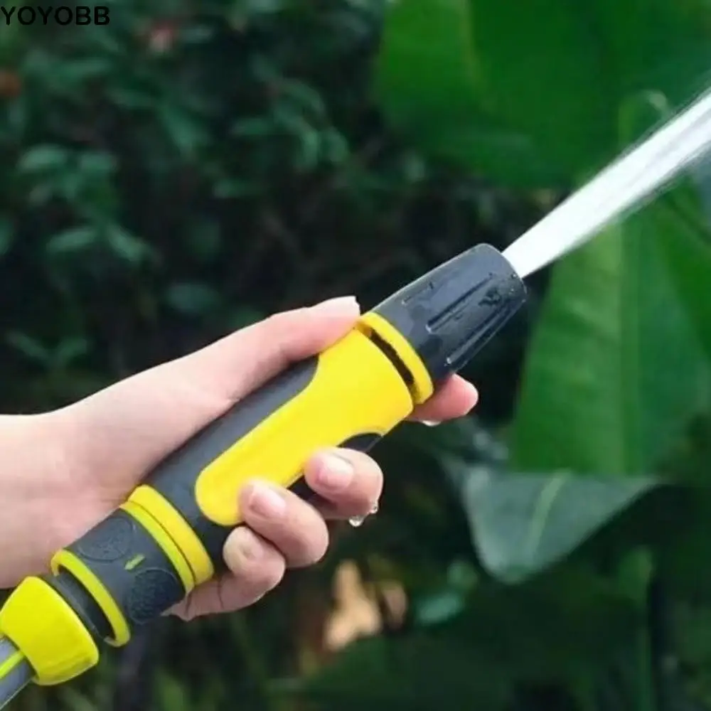 

Multi-functional Adjustable High Pressure Nozzle Pipe Fittings Plastic Garden Watering Nozzle Portable Hose Nozzle Car Washing