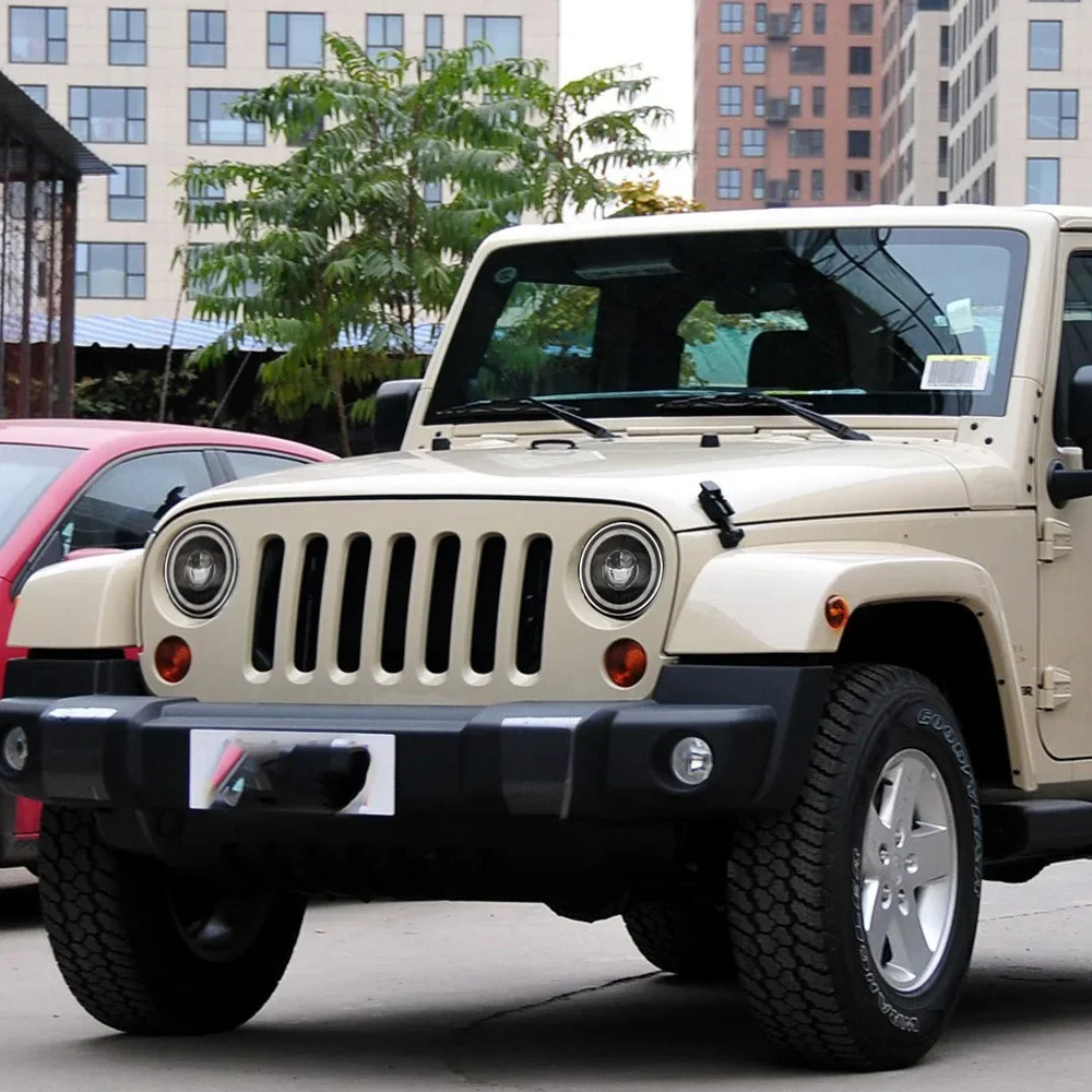 

For Jeep Wrangler 2007-2017 Auto Headlight Assembly Upgrade High Quality LED Projector Lens Plug and Play Car Tools Accessories