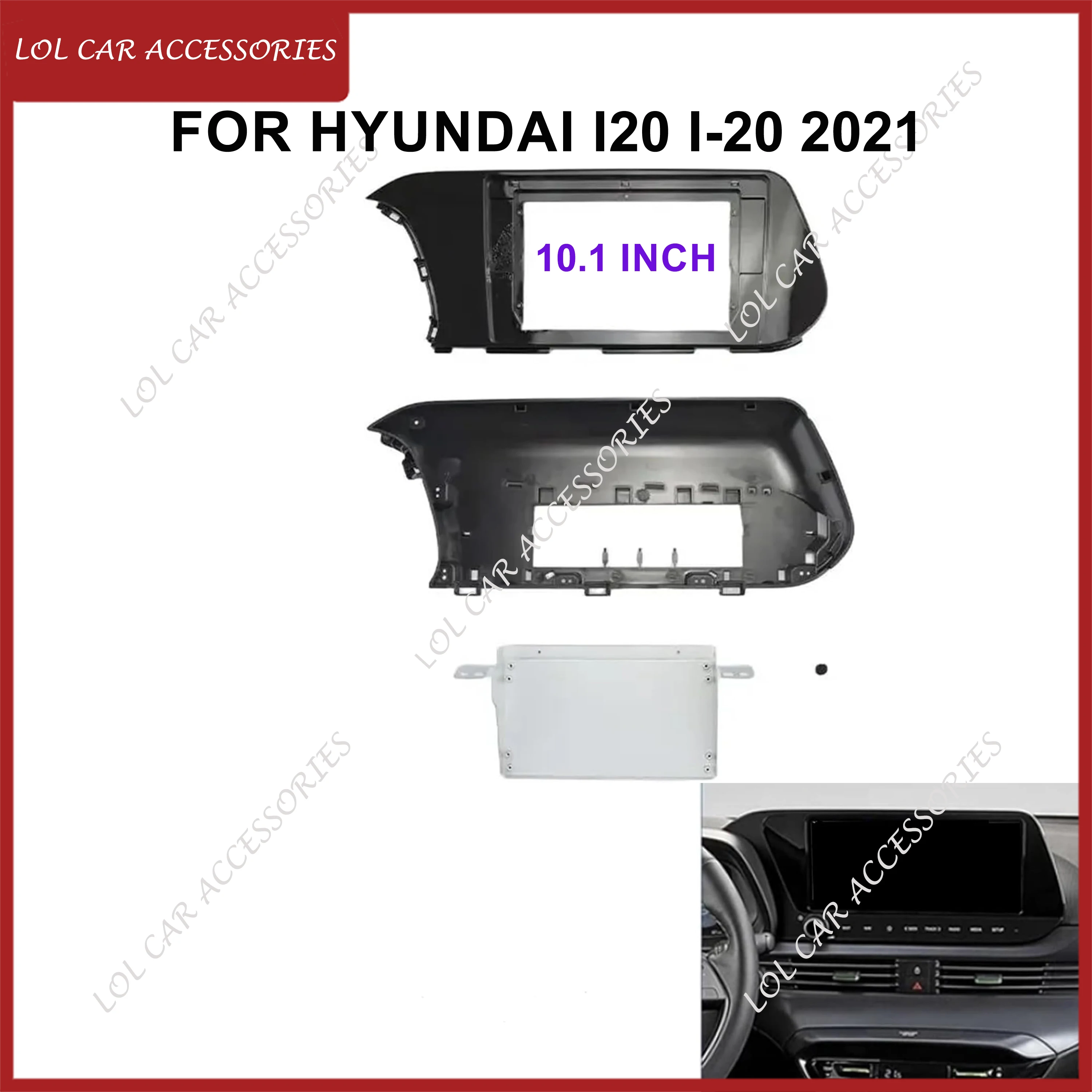 Radio Kit 9 Inch Compatible with Hyundai I20 2015-2017 Car