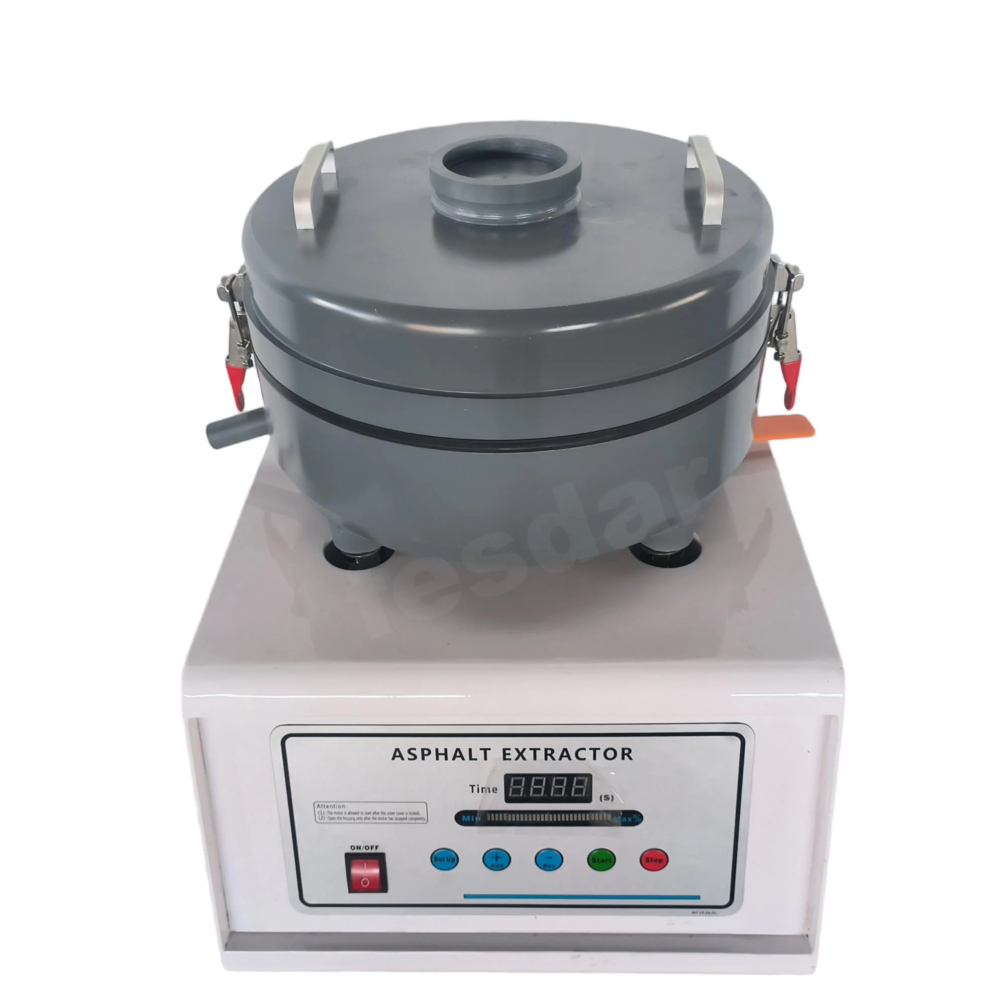 Gram high-speed electronic asphalt centrifuge, high precision, 1-year warranty, for asphalt extraction