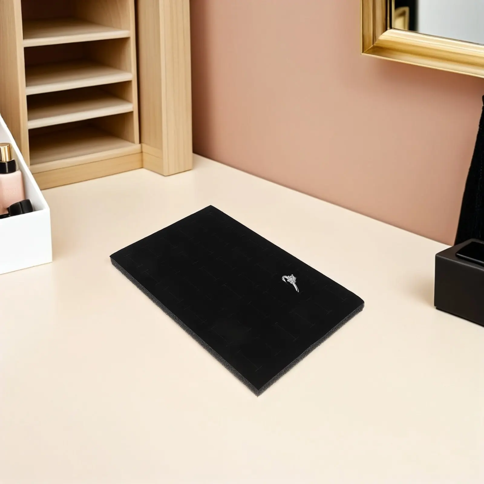 

10Pcs Sponge Insert for Jewelry Box 36 Slot Ring and Earring Holder Pad Display Tray Organizer Jewelry Insert Sponge