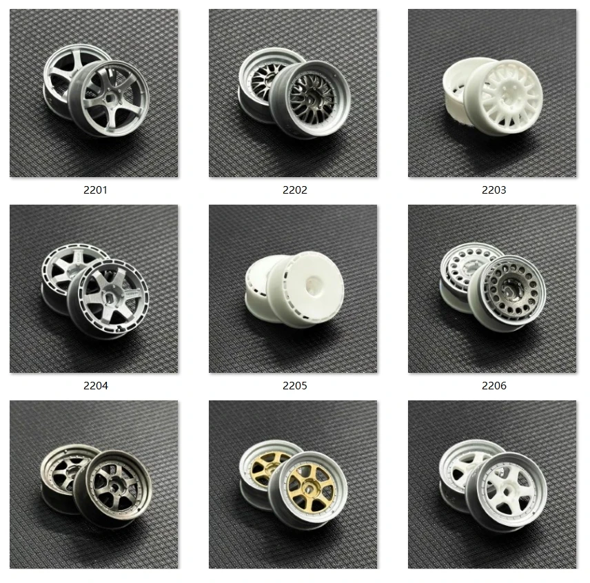 1:24 22mm Unpainted plastics Wheel Hub For RC Car 1/28 1/24 DriftArt TG SUPER DLR8 XRX DRZ  HGD1 LSD ATM DB Wltoys  k969