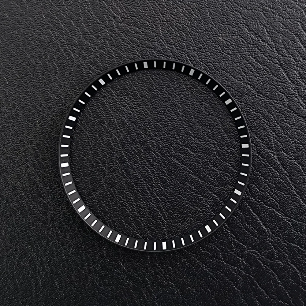 Mod Watch Hochwertiger Kapitelring Passend für NH35 NH36 Uhrengehäuse Ersatz für Kunststoff-/Kupfer-Innenring Größe 30,3*27,3mm Uhrenzubehör – Detail 5