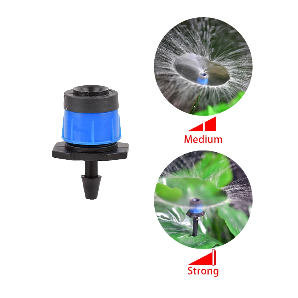 20Pcs Irrigation Dripper Inserting Ground 4/7mm Hose Garden Watering Vortex Sprinkler Garden Water Irrigation System