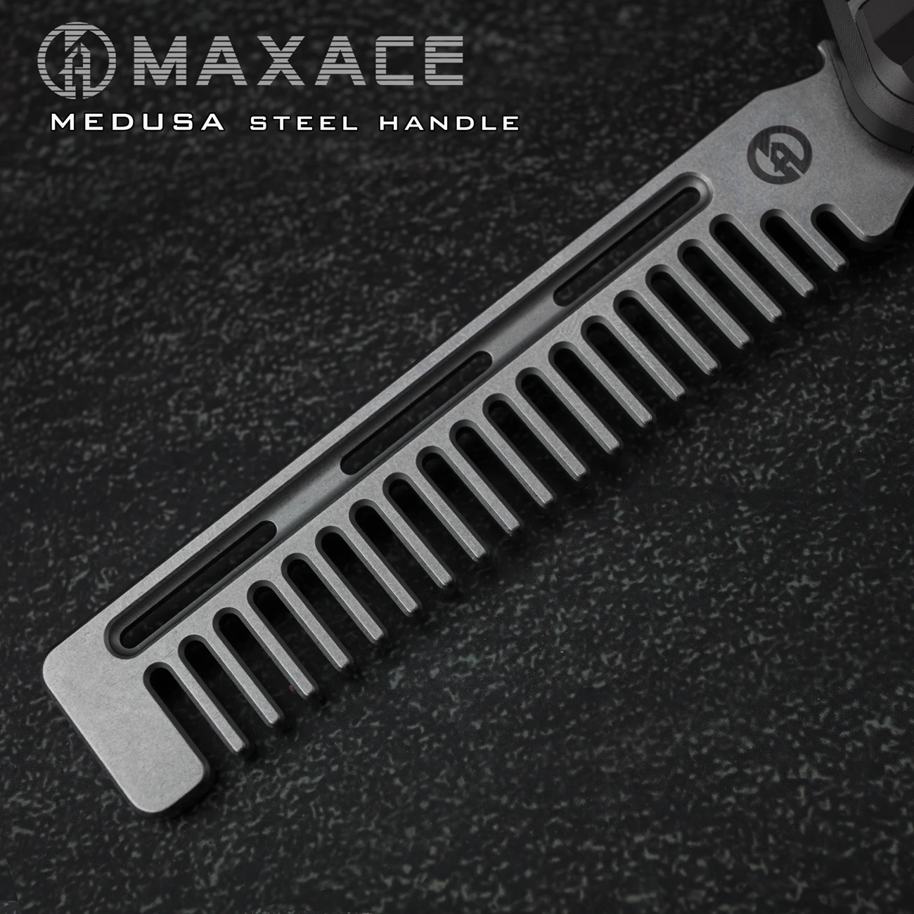 Maxaceknife MEDUSA OTF Comb Paring Folding Knife Tactical Survival Knife for Hunting Camping Fishing Fruit Cutting Tool