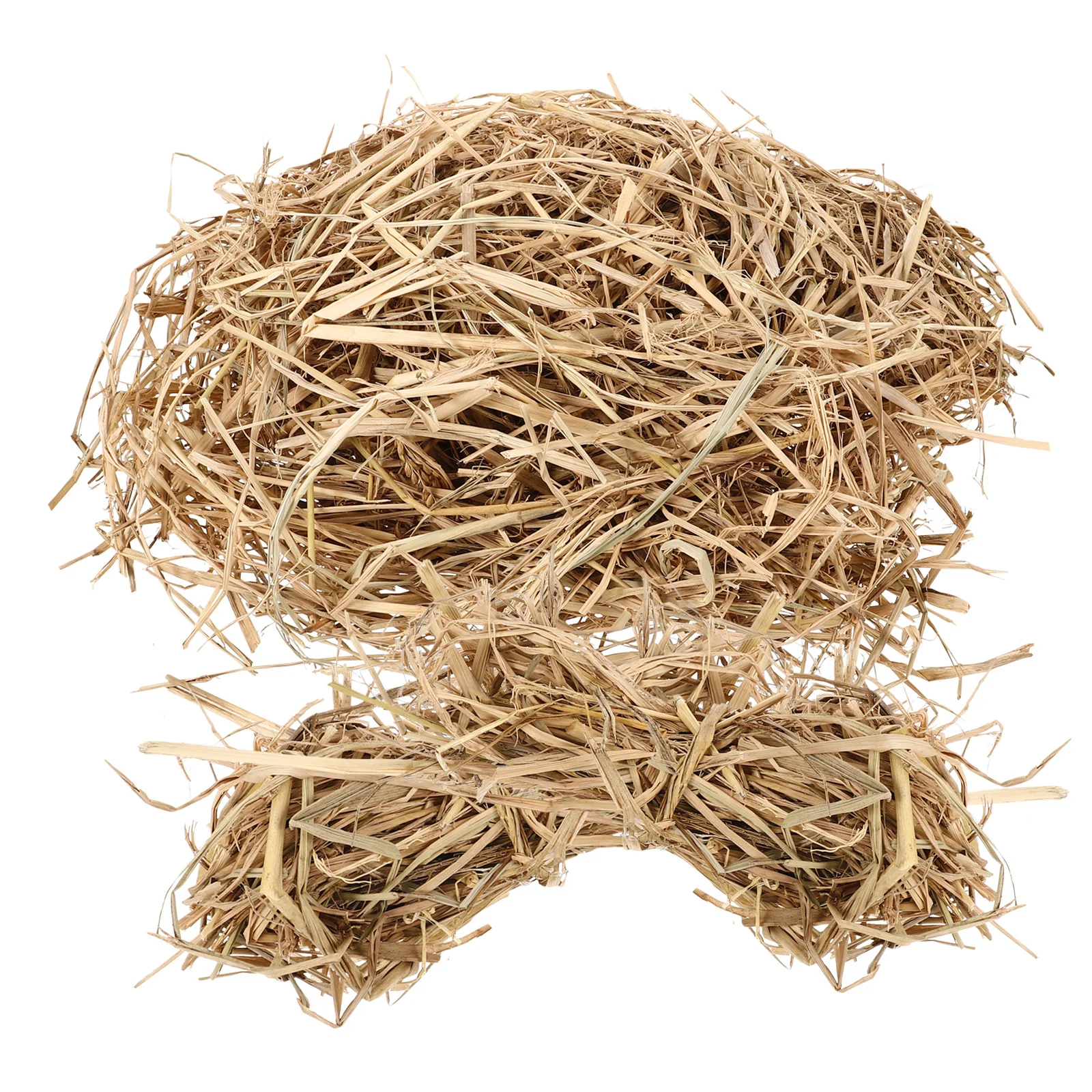 

1Set Chicken Coop Nesting Shredded Straw Bedding Straw Material Scientific Design for Egg Nest Box Chicken Bedding Liner