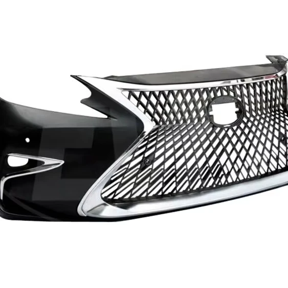 

2018 Ls Style Pp Front Bumper And Headlights For 2013-2017 Lexus Es