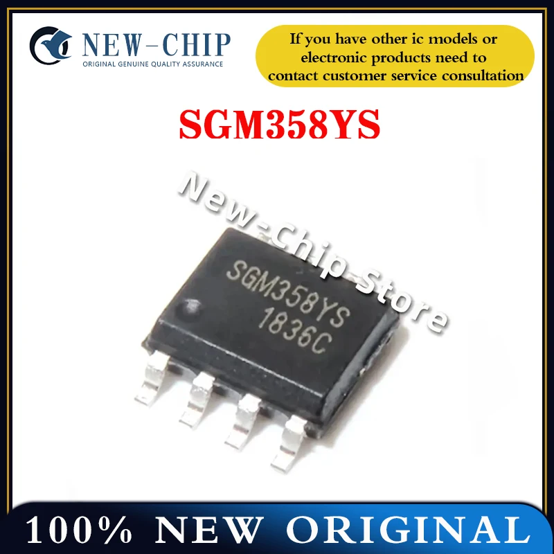 

10PCS-200PCS/LOT SGM358YS/TR SOP-8 New original