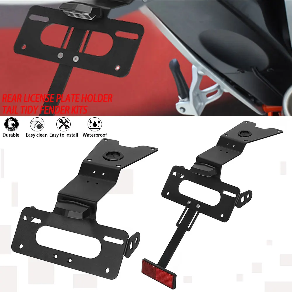 

2024 New Motorcycle Rear Tail Tidy Fender Eliminator Kits For Scrambler 400 X Speed 400 2025 2026 License Plate Holder Bracket