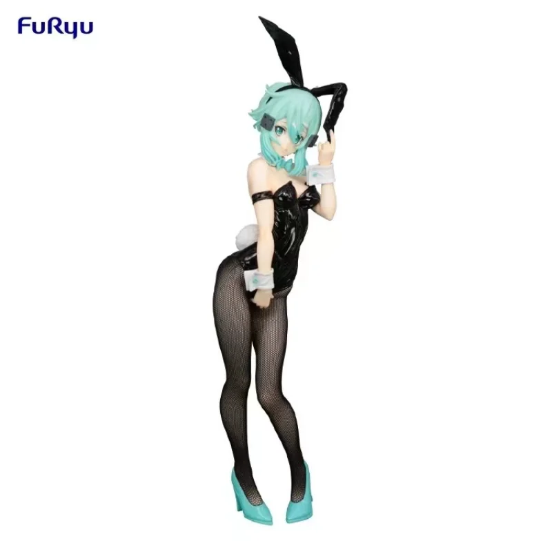 In Stock 100% Original FuRyu BiCute Bunnies Asada Shino Sword Art Online Anime Figurine Collectible Model Action Figure Toy Gift