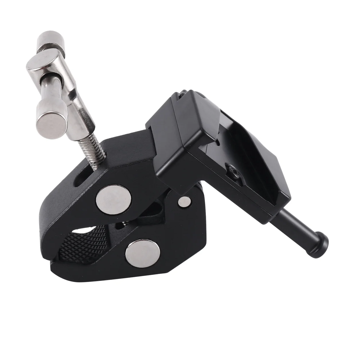

ABNC-Super Crab Clamp with T Handle & Universal V-Lock Mount Quick Release Adapter for DSLR Camera Battery Mounting