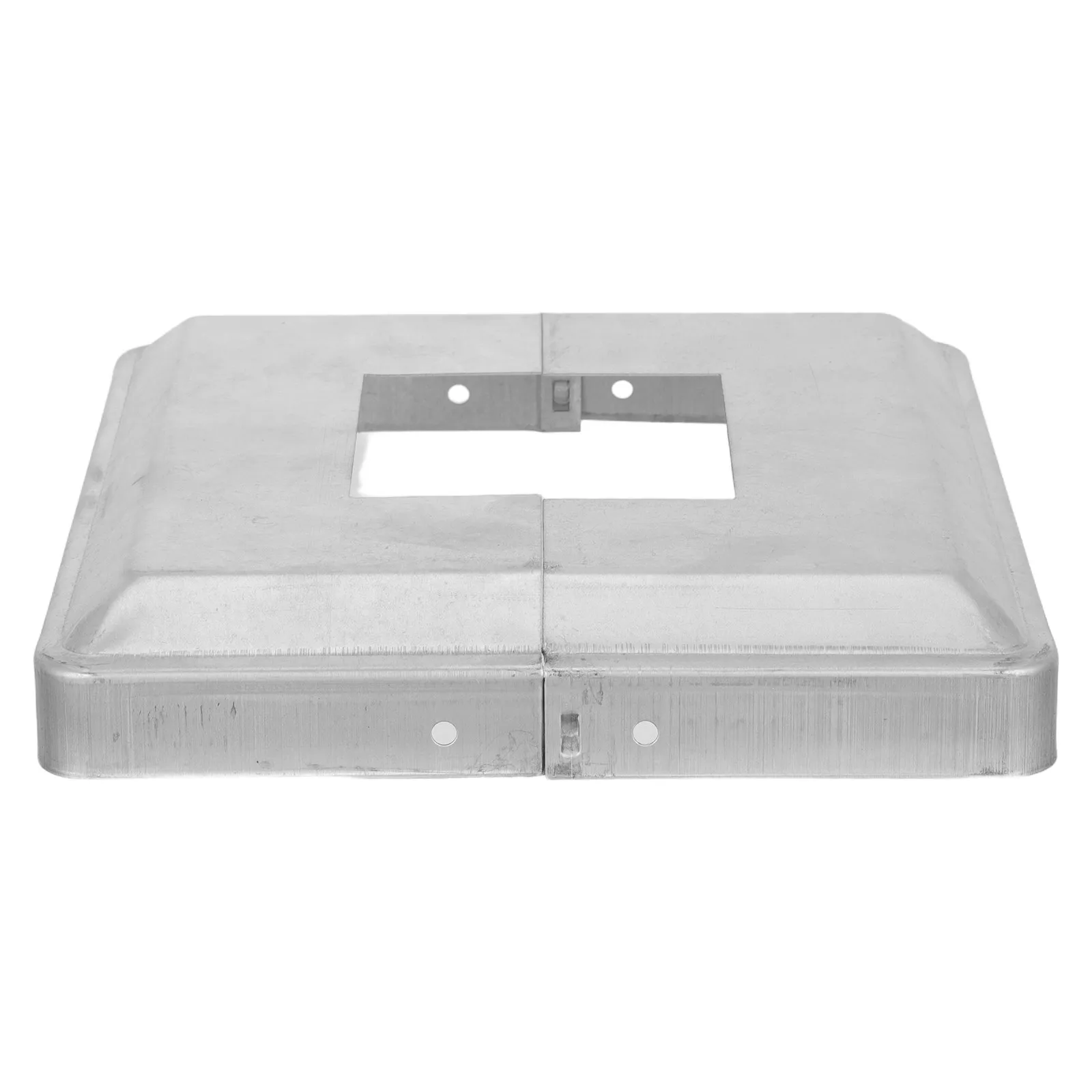 스플릿 스타일 사각 기둥 베이스 커버 장식 스커트 (계단 난간, 데크 난간, 펜스, 현관 기둥용) 8cm 내경 기둥용