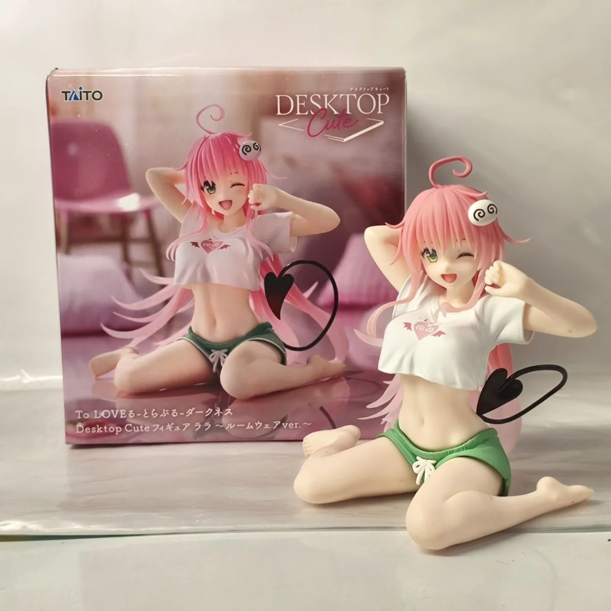

Original Genuine Taito To Love-Ru Darkness Lala Satalin Deviluke Room Wear Ver Kawaii Figure Model Toys Collection