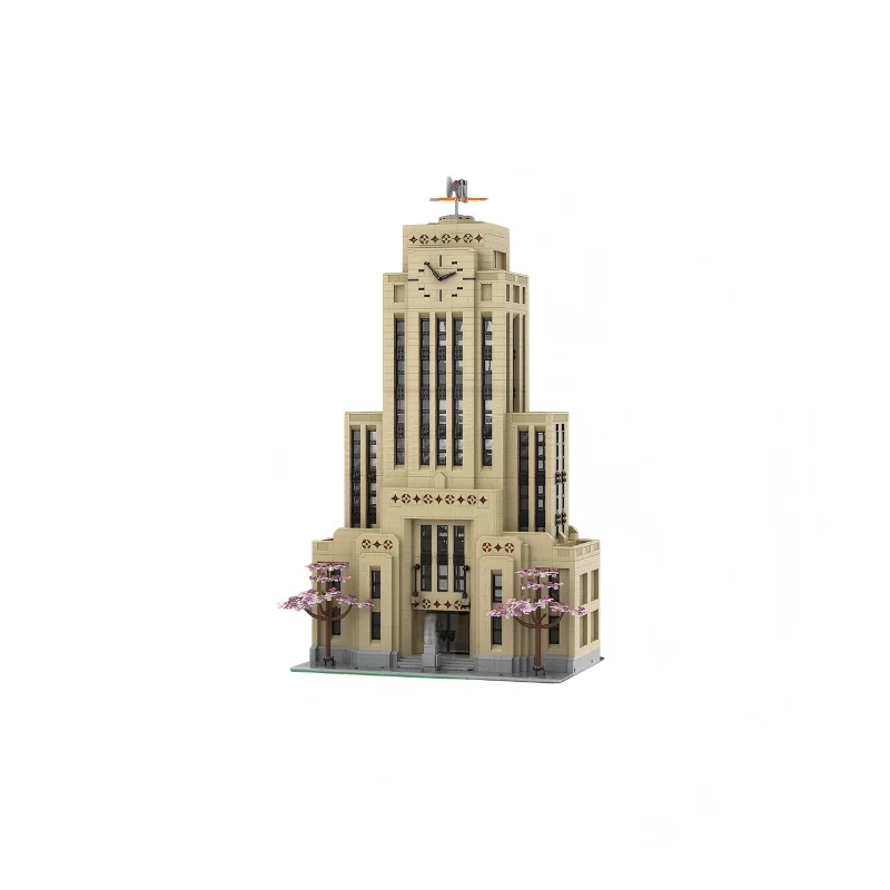 

Конструктор City Hall MOC: Модель здания городской администрации, набор для сборки из кирпичиков