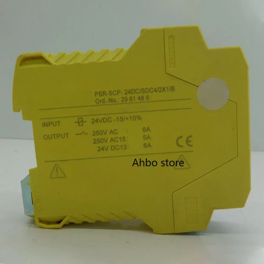 

for Phoenix Contact PSR-SCP-24DC/SDC4/2X1/B 2981486 Safety Relay Module in Box