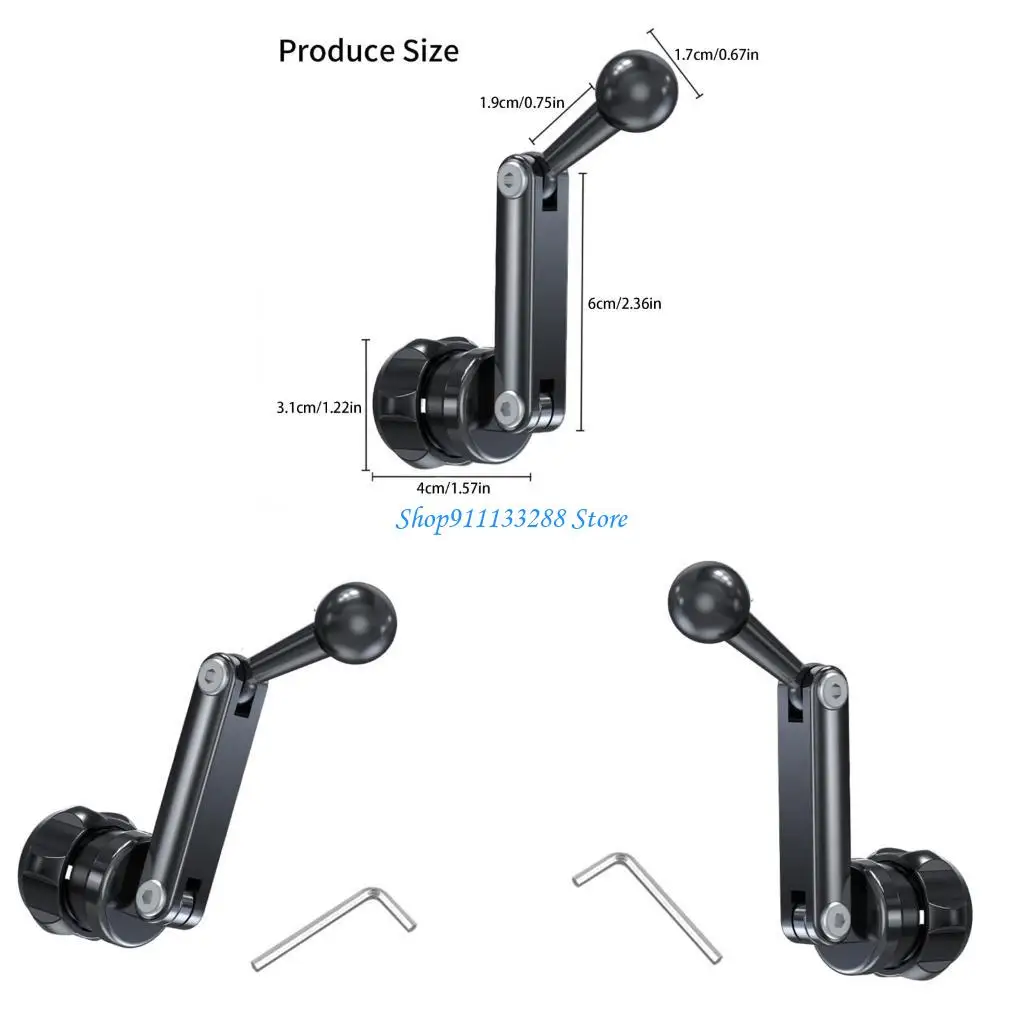 

G88D Ball Head Extension Rod For Car Air Vent Phone Holder & Navigation Mount Adapter