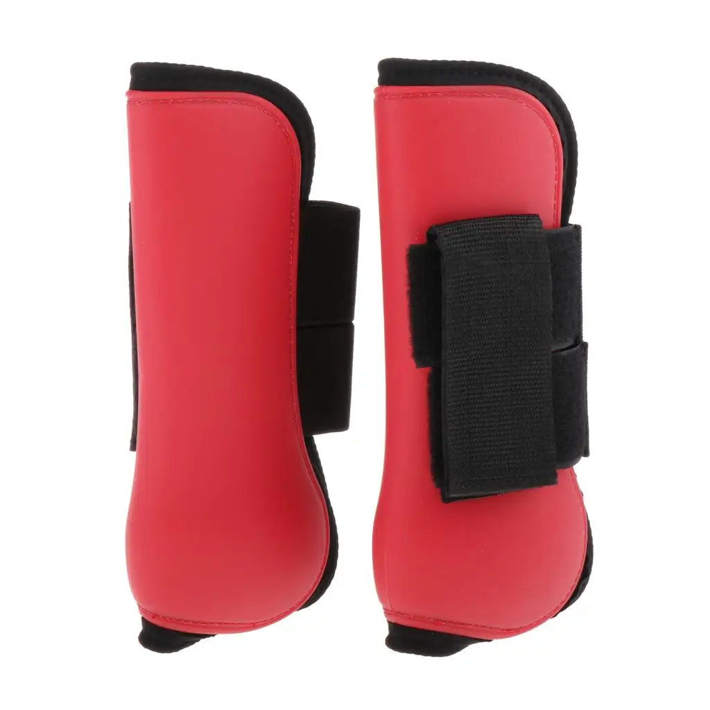 

1 Pair Horse Leg Boots Hind or Front Leg Protect Wraps Horse Travel Boots Leg Protection WRAP Equestrian Equipment