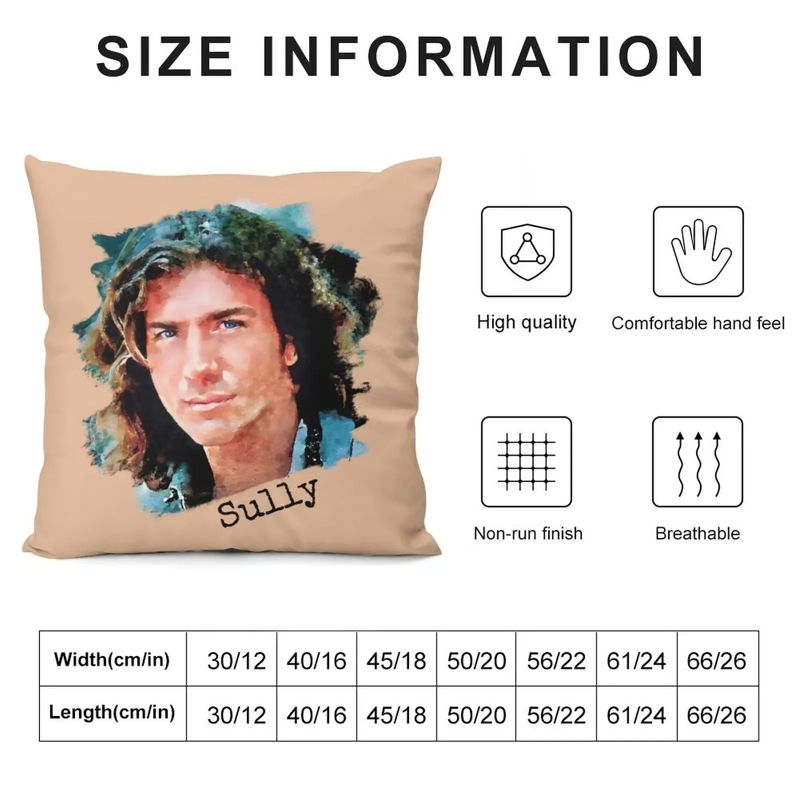 Byron Sully Dr Quinn Medicine Woman Throw Pillow Christmas Pillow Cases Decorative Cushions For Luxury Sofa pillow