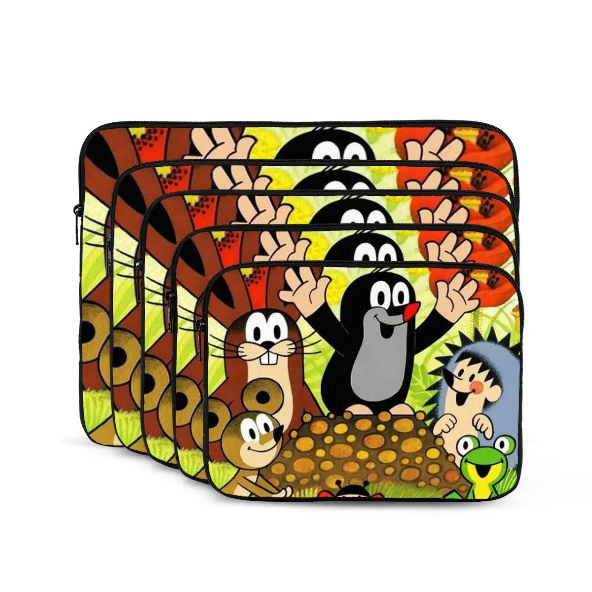 

Милая сумка для ноутбука Happy Mole Krtek, чехол для ноутбука, чехол для ноутбука, противоударный чехол для планшета, сумка