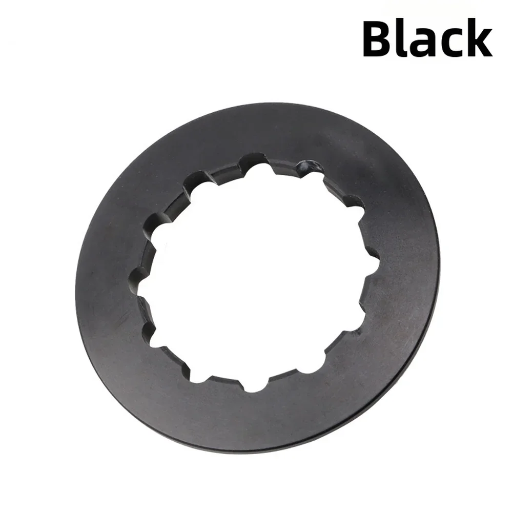 Aluminum Alloy Flywheel Cover for Road Bikes Intended for Use During Transportation Storage or Routine Drivetrain Inspection