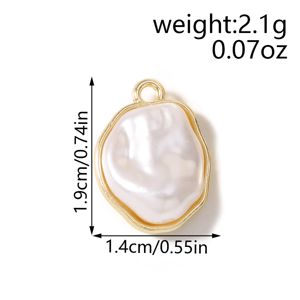 Tusember 10 Stück 10*23mm Kristall-Muschel-Anhänger für Schmuckherstellung DIY Halskette Ohrringe Armband Handgemachtes Zubehör – Detail 26