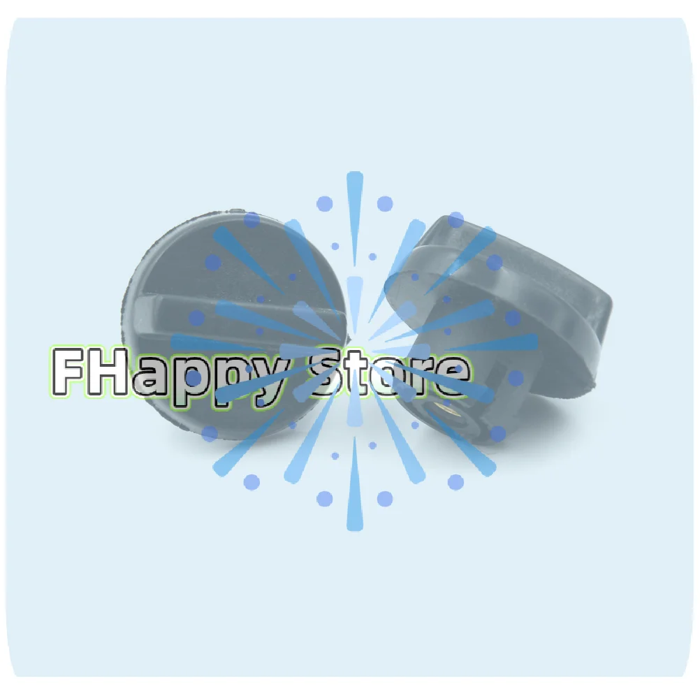2PCS Black Chainsaw Knob Air Filter Lock Nut Fit For 4500 5200 5800 Chainsaw