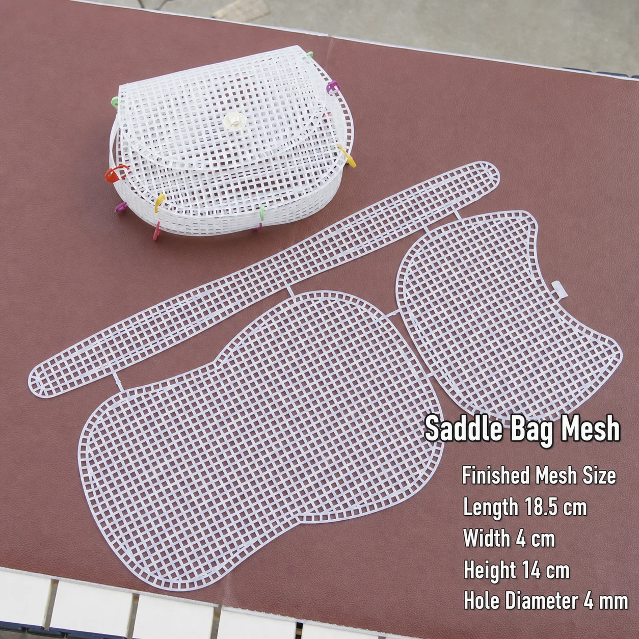 Plastic Pre-Cut Mesh Sheets for DIY Crafts