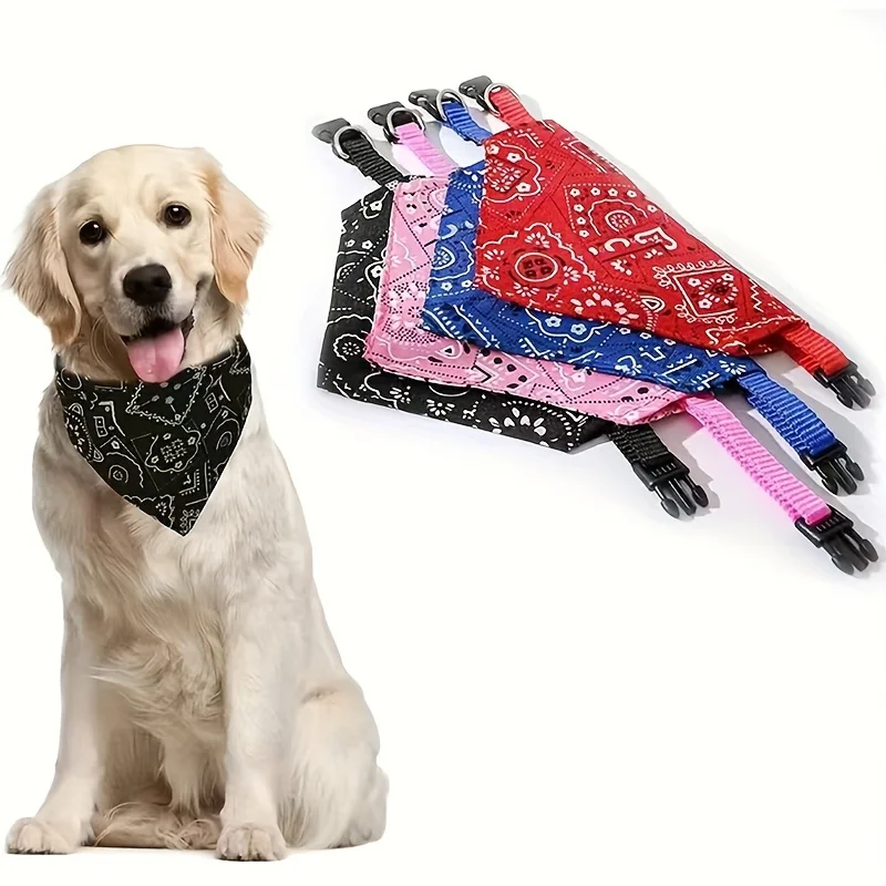 Verstellbarer Schal für Welpen und Katzen, Bandana-Kragen, Halstuch für kleine Hunde, Kätzchen-Speicheltuch mit dreieckiger Verband