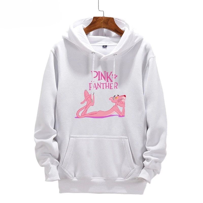 

Pink Panther American Cartoon Hooded Sweater Jacket Clothes Hoodie Oversize Design Feeling Loose and Comfortable 2025 new