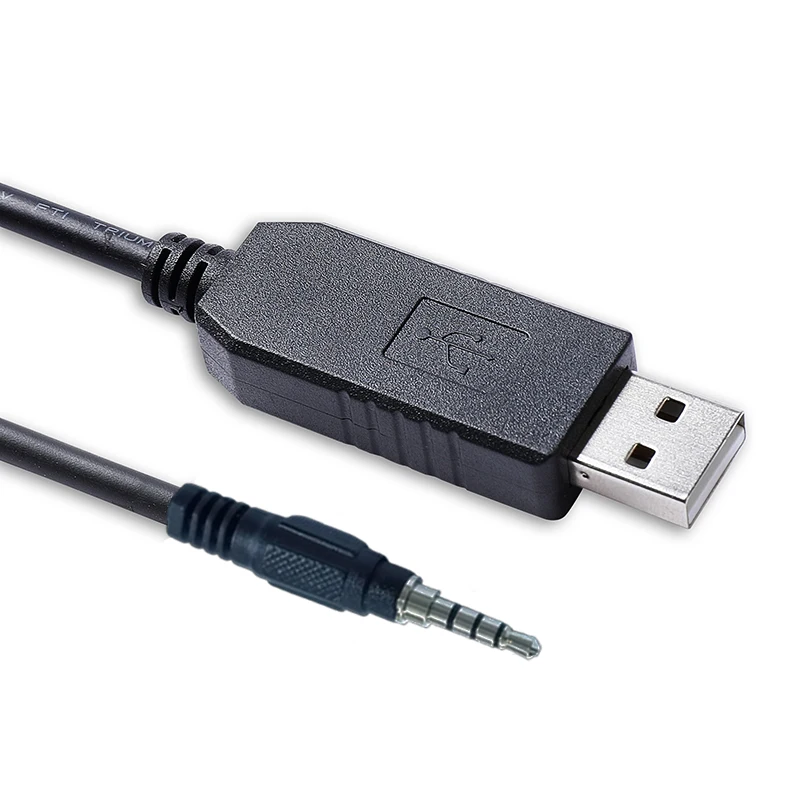 CT-91 Kabel USB do programowania Prolific USB do 3,5 mm 4P do radiotelefonów Yaesu FT-60 FT-60R FT-60E FT-70D/DE/DR VX-6E VX-6R VX-7E VX-7R — zdjęcie 6