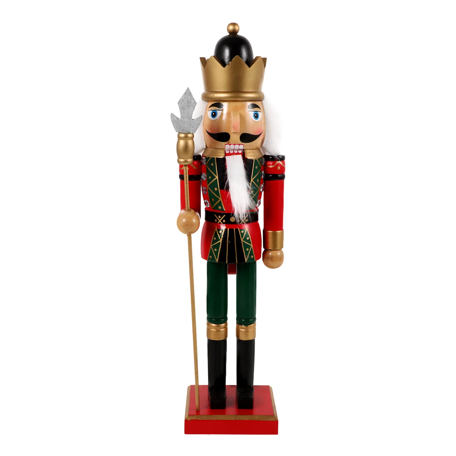 

Wood Nutcrackers Decor Christmas Traditional Nutcracker Craft Desktop Ornament Lovely Gift Wooden Nutcracker Christmas Gift