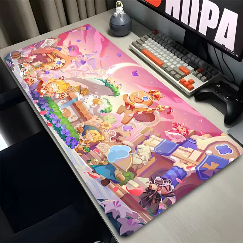 لوحة ماوس مطاطية غير قابلة للانزلاق، خزانة ألعاب الكمبيوتر المحمول، لوحة مفاتيح كوكيز تشغيل المملكة، لوحة مفاتيح مكتبية للكمبيوتر المكتبي، حصيرة ماوس
