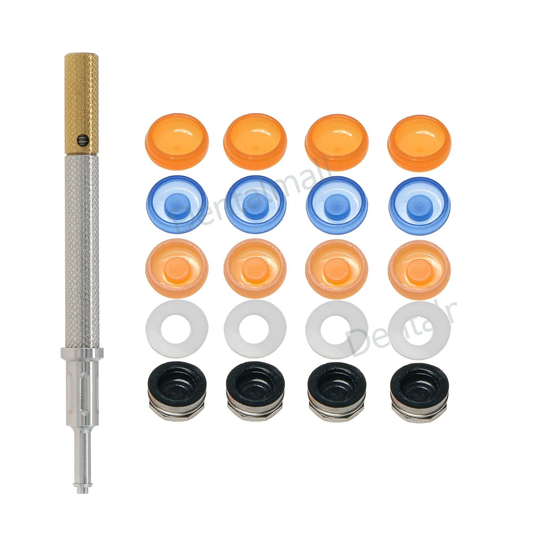 Dental Implant Retention Caps Removable Insertion Extraction Universal Locator Core Tool Abutment Overdenture Attachment Kit