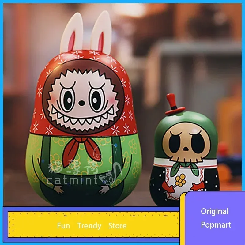 

Popmart Labubu The Monsters Toys Series Kawaii Action Mystery Figures Model Cute Christmas Gifts Toys and Hobbies Surprise Box