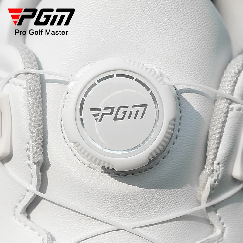 أحذية جولف رجالي من PGM صيفية بمقبض مسامي وأربطة أحذية مشي مريحة