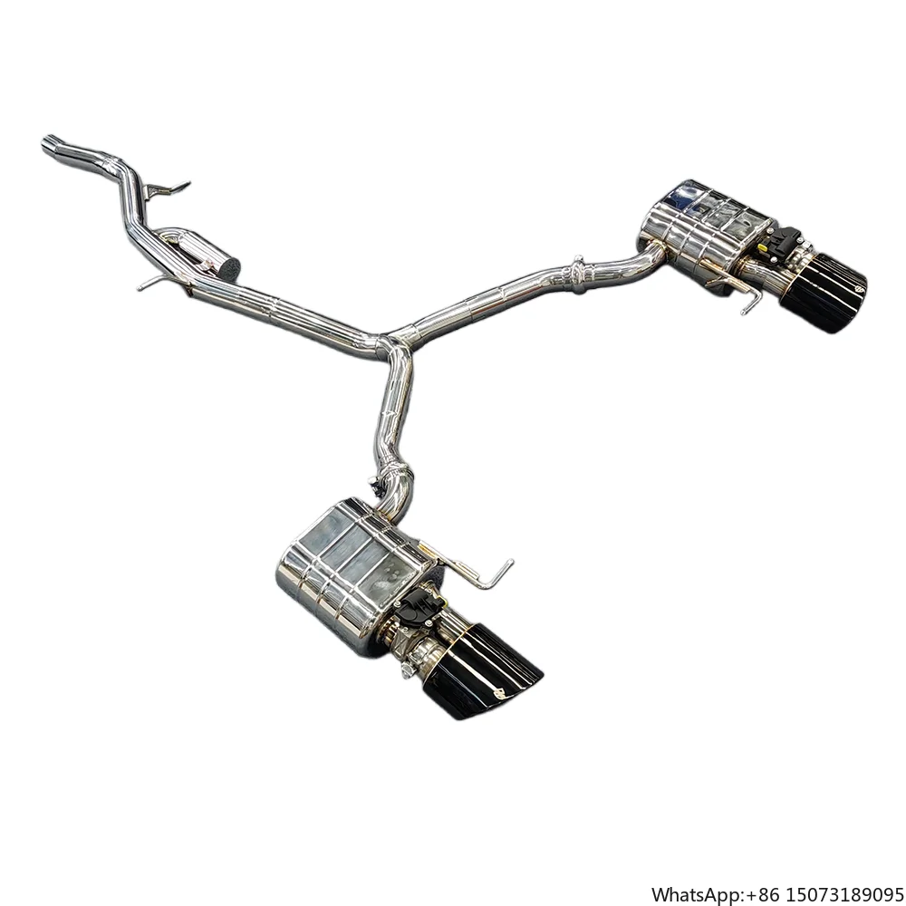 

VD For A4 A5 B8 B9 Four-wheel drive Catback Exhaust System Upgrade RS4 RS5 Tips Muffler With Valve Performance Tuning