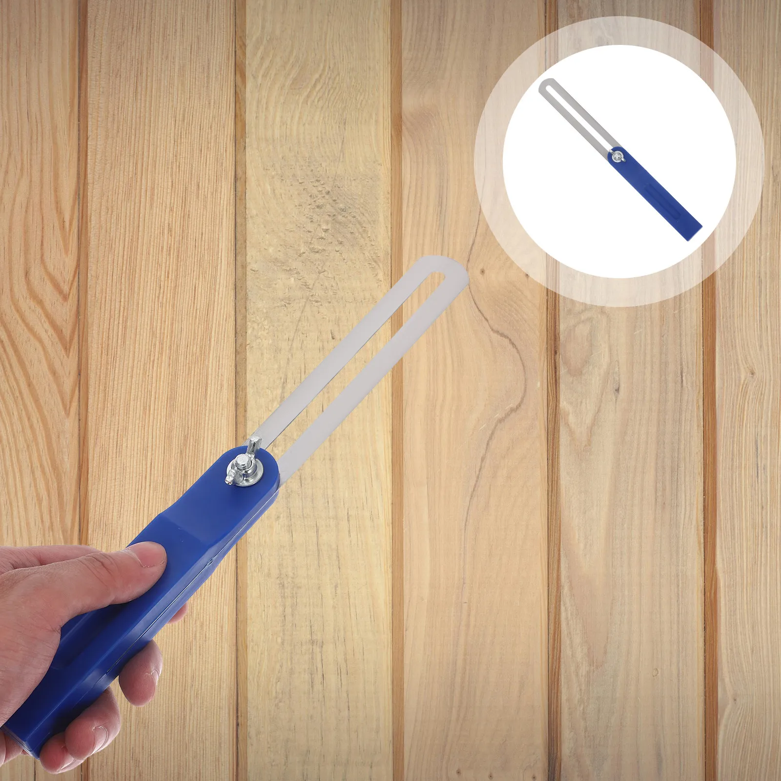 Adjustable Angle Ruler for Woodworking Precision Measuring Tool Multi-Angle Protractor Steel and Plastic Construction Versatile