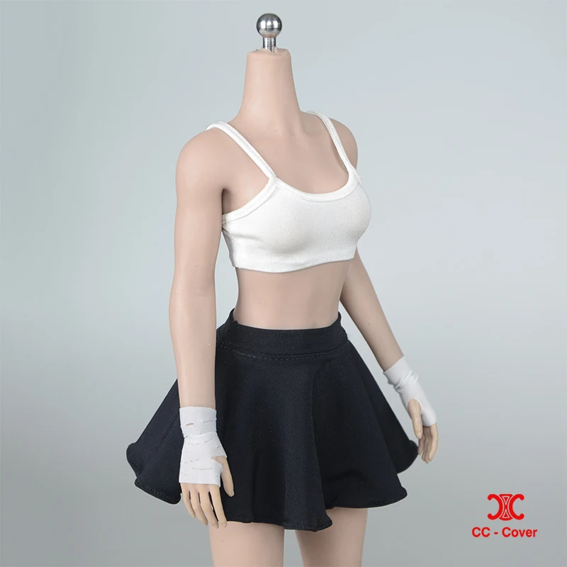 1/6 مقياس فتاة مرونة رقيق تنورة قصيرة الملابس الإكسسوار نموذج صالح 12 "أنثى الجندي عمل الشكل الجسم الدمى اللعب