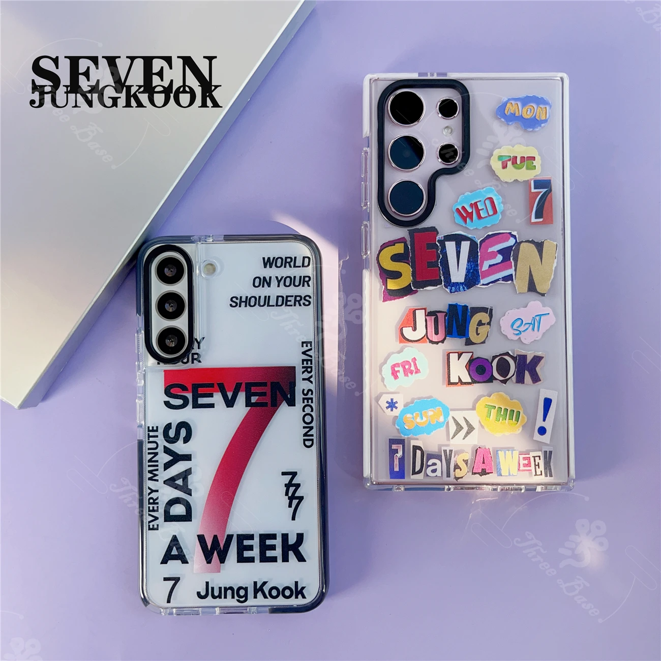 

Phone case Jungkook Seven For Samsung galaxy S23 S23Ultra S23+ S22+ S21 S21FE S20FE S20Ultra S10 A52 Note20U A53 A14 A73 A34 A32