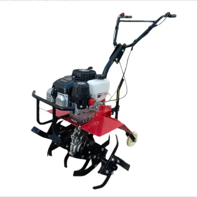 Micro-tiller cultivator small rotary tiller agricultural gasoline scarifier new multi-function weeder