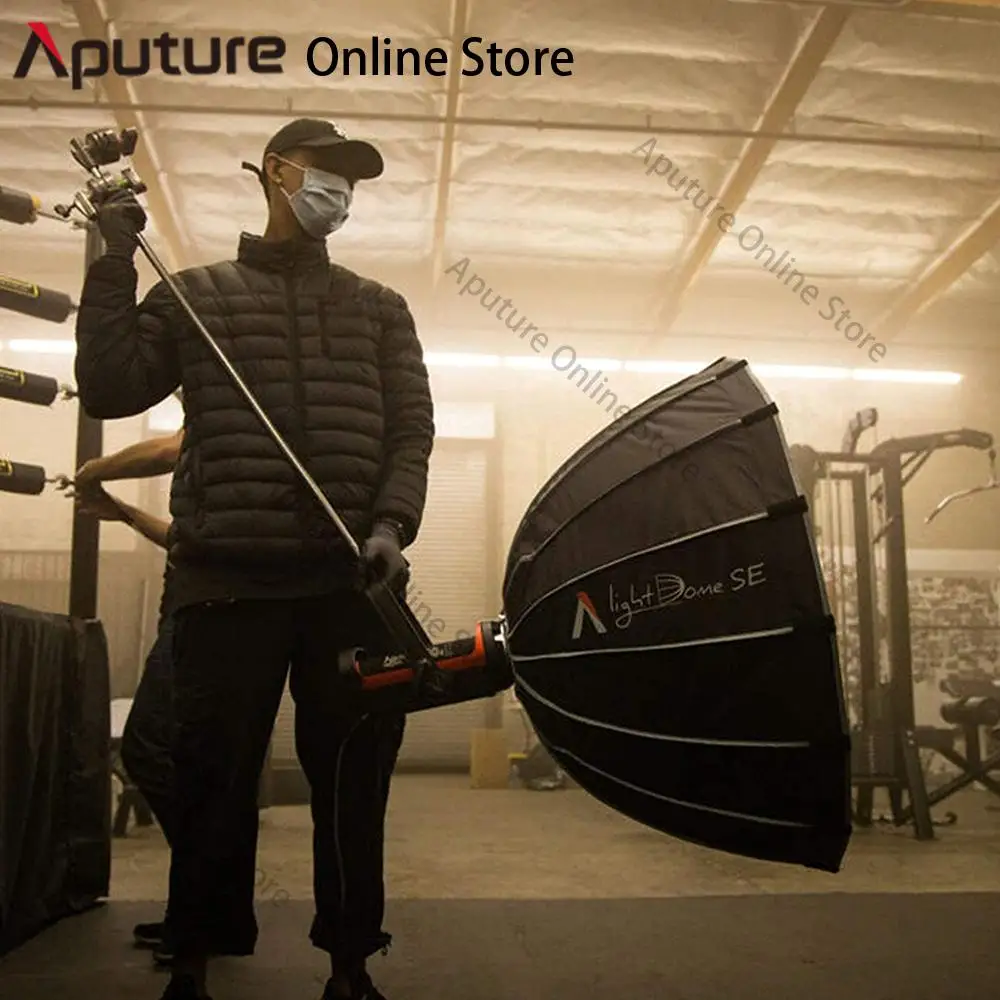 Aputure Sáng Dome SE Nhẹ Softbox Flash Khuếch Tán Gắn Kết Bowens Đèn LED Aputure 100D 100X 200D 200X 120DII 300DII