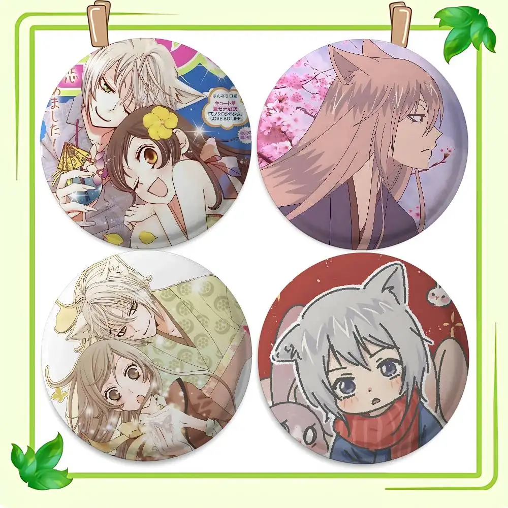 Anime K-Kamisama Kiss-S Hot Brooches On Backpack Decoration Round Enamel Pins For Jewelry Gifts Bag Accessorys view 5