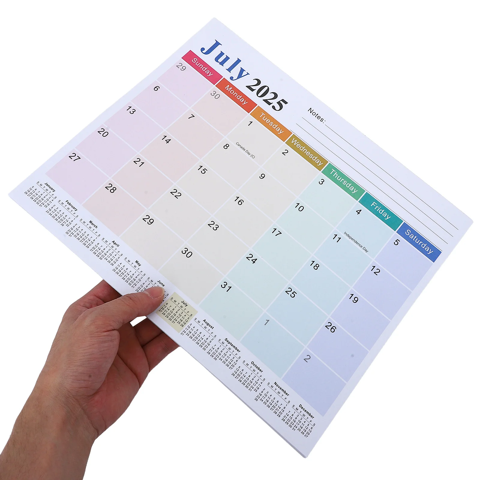 

Magnetic Monthly Planner for Fridge Refrigerator Calendar 18 Months Longterm Schedule Sturdy Print Large Grid Easy Read Elegant