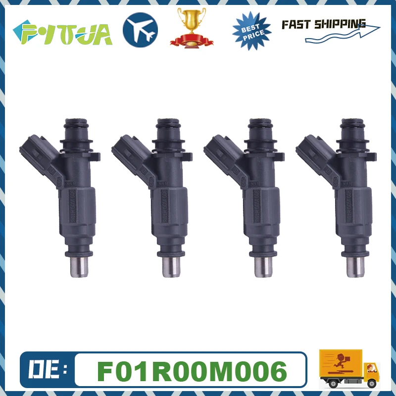 

4pcs High Performance fuel Injector Nozzle F01R00M006 For Nubira Changhe Big Dipper Langdi Freda K14 K12B 1.4