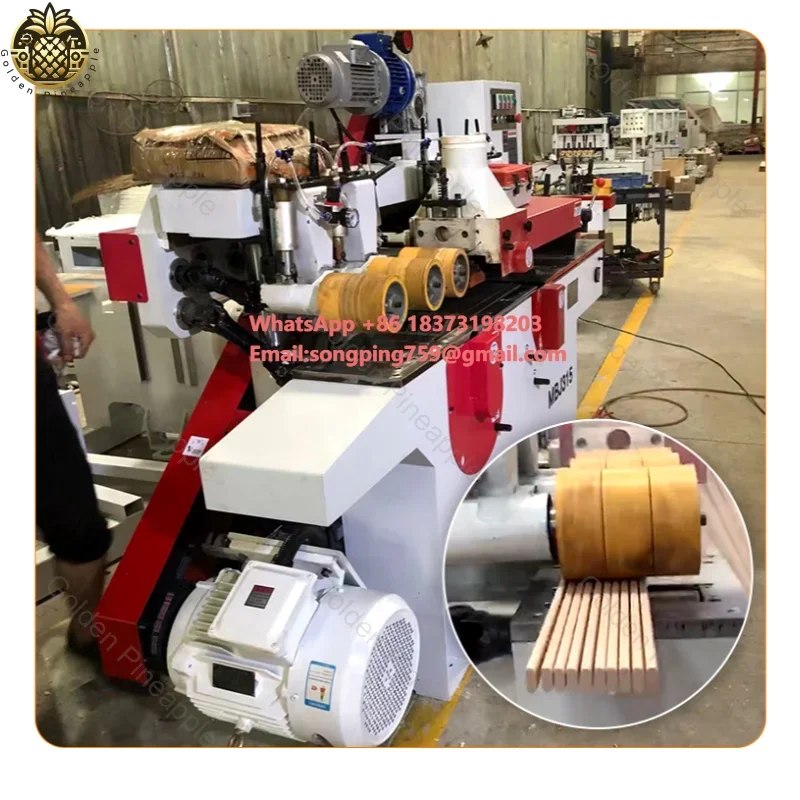 Bestseller Multifunctional Woodworking Machinery: Integrated Planing  Sawing  Two - Side Sanding for Solid Wood