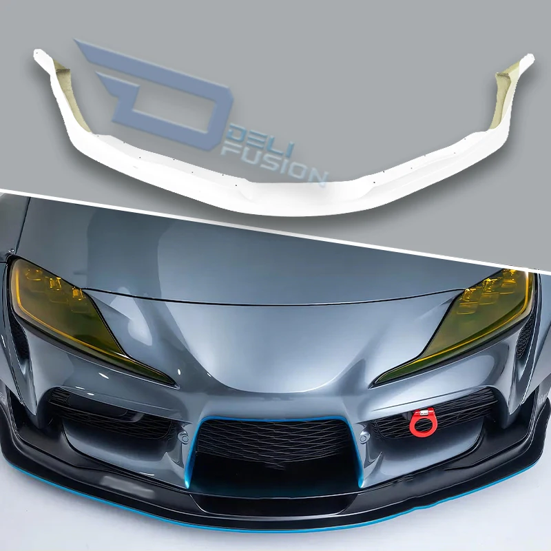 

For 19+ Toyota GR Supra A90 RB Pandem Aero Widebody V1 Front Spoiler Lip FRP Unpainted Exterior Body Kit Modified Accessories