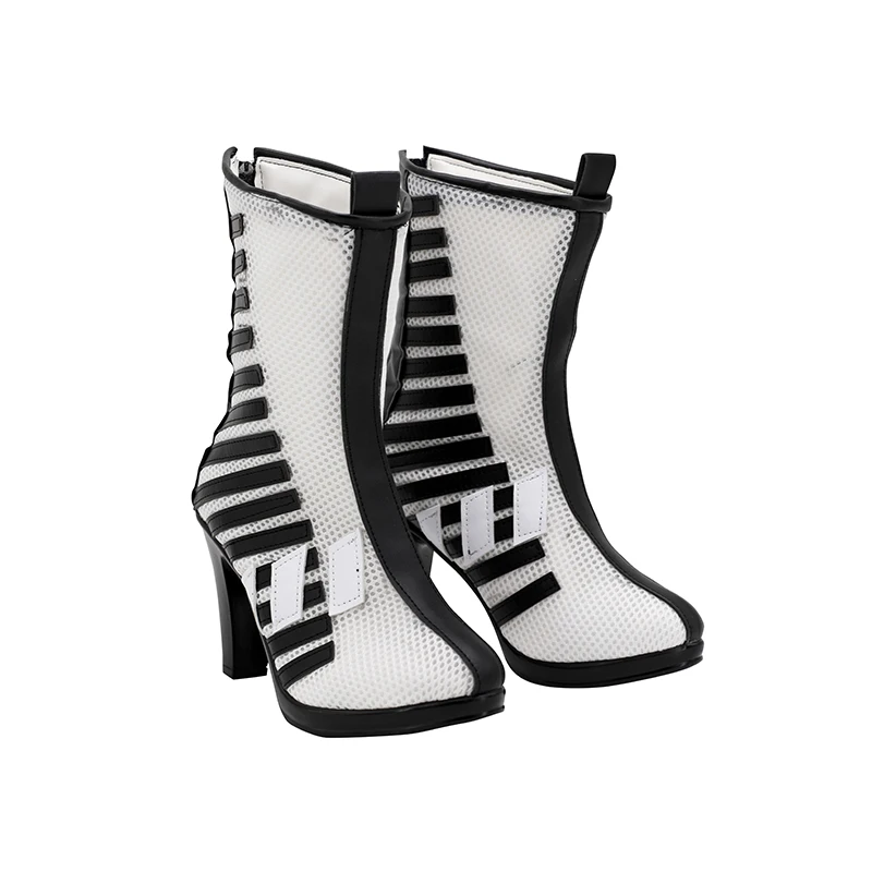 Clown Joker princesse Harleen Cosplay bottes Anime pour femmes filles Halloween Clown chaussures personnalisées