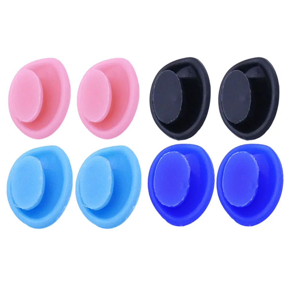 

4Pairs Small Nose Pads for Childrens Glasses Skin Friendly Flexible Non Slip Fit Ideal for Eyeglass Repair and Replacement Use