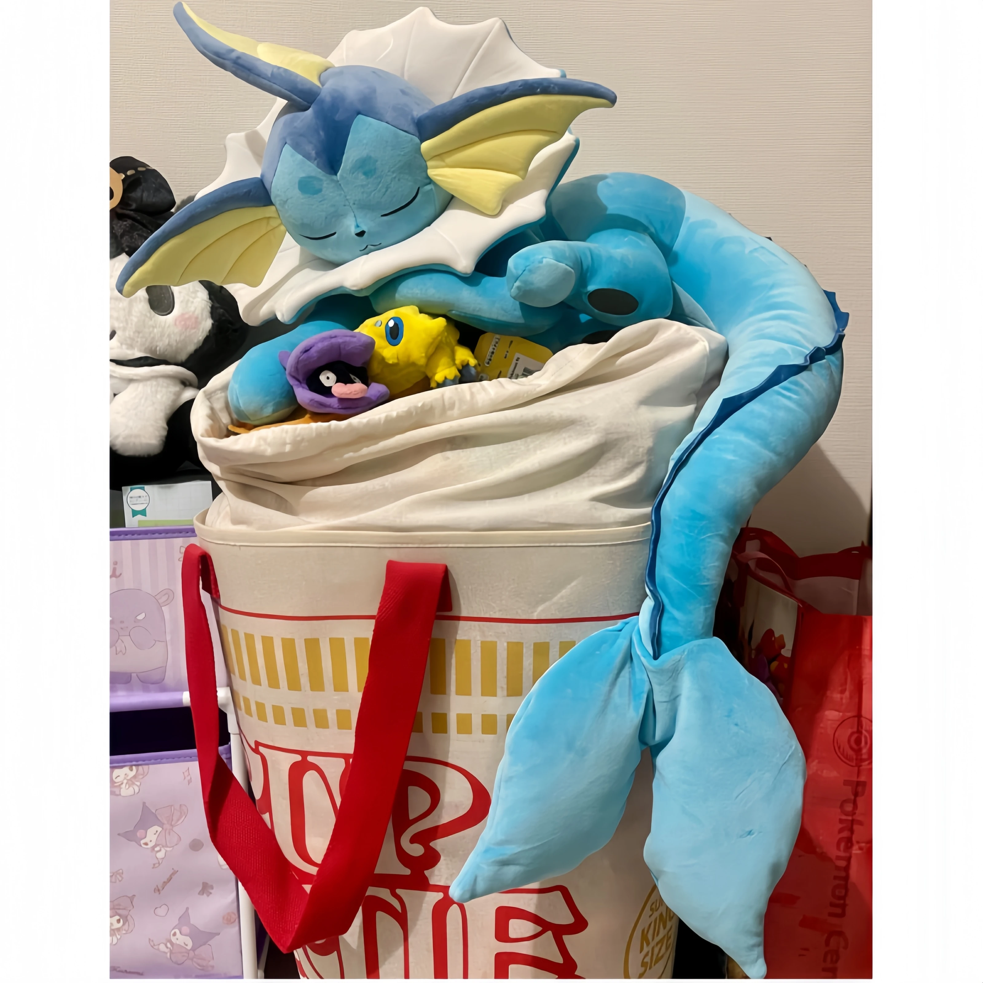 

Плюшевая игрушка Jazwares Australia Big Sleep Vaporeon Pokemon: Умбреон, Иви, Сильвеон, Лейсон, Флареон, Лифеон, Джолтеон, Эспеон, мягкая кукла